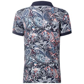 Многоцветна мъжка поло тениска от бамбук