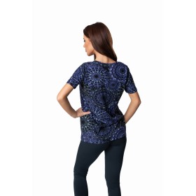 Многоцветна дамска блуза от бамбук