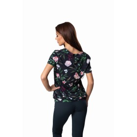 Многоцветна дамска блуза от бамбук